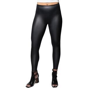 Jane and Bleecker Women's Faux Leather Leggings Black Size M